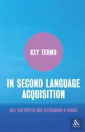 Key Terms In Second Language Acquisition