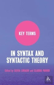 Key Terms In Syntax And Syntactic Theory