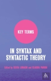 Key Terms In Syntax And Syntactic Theory