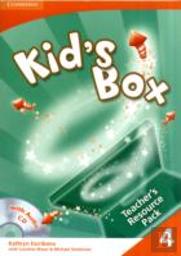 Kid'S Box 4 Teacher'S Resource Pack With Audio Cd