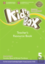 Kid'S Box Level 5 Teacher'S Resource Book With Online Audio Exam Update American English
