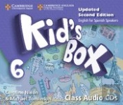 Kid'S Box Level 6 Class Audio Cds (4) Updated English For Spanish