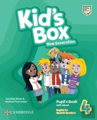 Kid'S Box New Generation English For Spanish Speakers Level 4 Pupil'S Book With