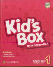 Kid's Box New Generation Level 1 Activity Book with Digital Pack British English