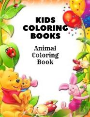 Kids Coloring Books Animal Coloring Book