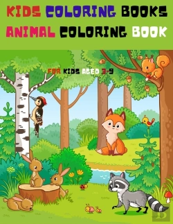 Bertrand.pt - Kids Coloring Books Animal Coloring Book For Kids Aged 3-9