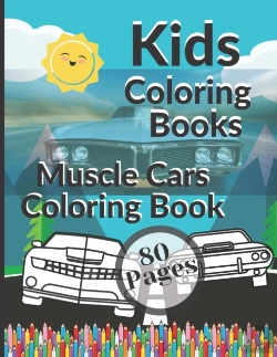 Bertrand.pt - Kids Coloring Books Muscle Cars Coloring Book