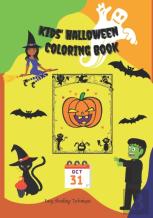 Kids' Halloween Coloring Book