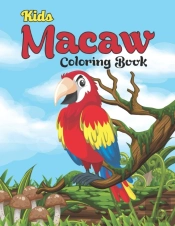 Kids Macaw Coloring Book