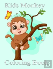 Kids Monkey Coloring Book