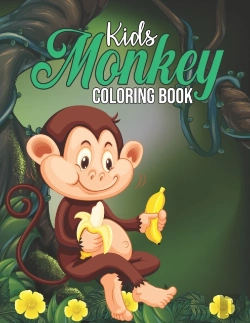 Bertrand.pt - Kids Monkey Coloring Book