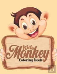Kids Monkey Coloring Book