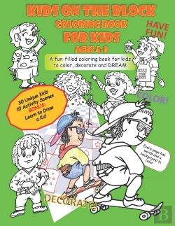 Bertrand.pt - Kids On The Block Coloring Book For Kids Ages 4-8