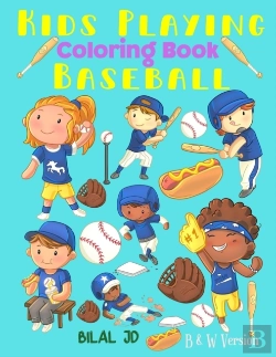 Bertrand.pt - Kids Playing Baseball Coloring Book