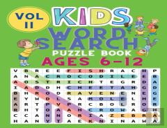 Kids Word Search Puzzle Book Ages 6-12