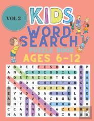 Kids Word Search Puzzle Book Ages 6-12