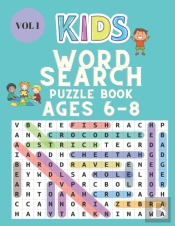 Kids Word Search Puzzle Book For Ages 6-8