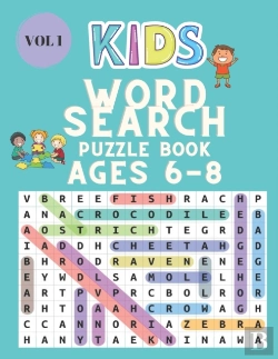 Bertrand.pt - Kids Word Search Puzzle Book For Ages 6-8