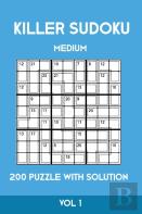 Killer Sudoku Medium 200 Puzzle With Solution Vol 1