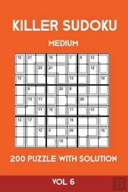 Bertrand.pt - Killer Sudoku Medium 200 Puzzle With Solution Vol 6