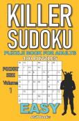 Killer Sudoku Puzzle Book For Adults