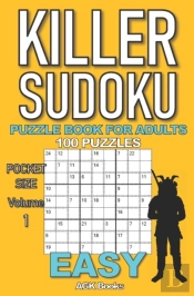 Killer Sudoku Puzzle Book For Adults