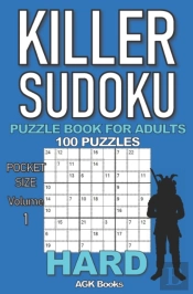 Killer Sudoku Puzzle Book For Adults