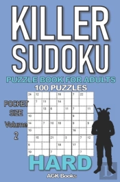 Killer Sudoku Puzzle Book For Adults