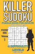 Killer Sudoku Puzzle Book For Adults