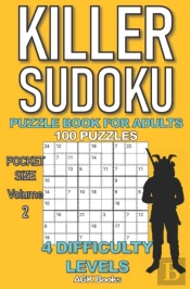 Killer Sudoku Puzzle Book For Adults