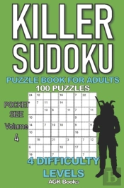 Killer Sudoku Puzzle Book For Adults