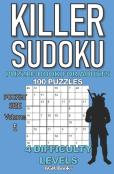 Killer Sudoku Puzzle Book For Adults