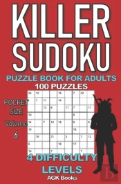 Killer Sudoku Puzzle Book For Adults