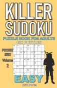 Killer Sudoku Puzzle Book For Adults