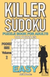 Killer Sudoku Puzzle Book For Adults