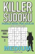 Killer Sudoku Puzzle Book For Adults