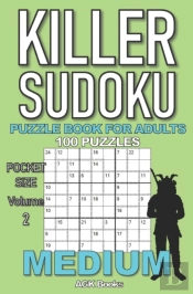 Killer Sudoku Puzzle Book For Adults