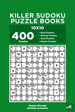 Bertrand.pt - Killer Sudoku Puzzle Books - 400 Easy To Master Puzzles 10x10 (Volume 4)