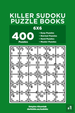 Bertrand.pt - Killer Sudoku Puzzle Books - 400 Easy To Master Puzzles 6x6 (Volume 1)