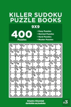 Bertrand.pt - Killer Sudoku Puzzle Books - 400 Easy To Master Puzzles 9x9 (Volume 3)