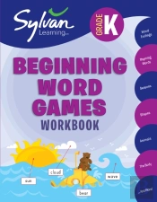Kindergarten Beginning Word Games Workbook
