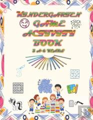 Kindergarten Game Activity Book 3 To 6 Years
