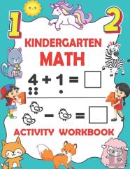 Kindergarten Math Activity Workbook