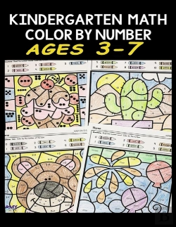Bertrand.pt - Kindergarten Math Color By Number Ages 3-7