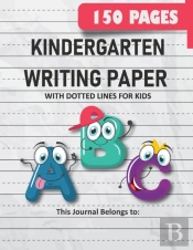 Kindergarten Writing Paper With Dotted Lines For Kids