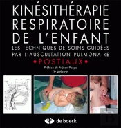Kinesitherapie Respiratoire De L'Enfant ; Les Techniques De Soins Guidées Par L'Auscultation Pulmonaire
