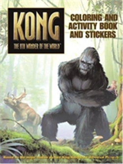 Bertrand.pt - King Kong Coloring And Activity Book And Stickers