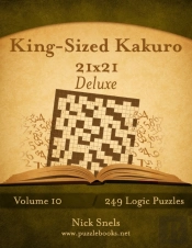 King-Sized Kakuro 21x21 Deluxe - Volume