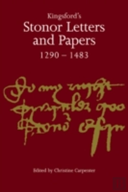 Bertrand.pt - Kingsford'S Stonor Letters And Papers 1290â€“1483