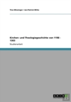 Bertrand.pt - Kirchen- Und Theologiegeschichte Von 1198 - 1303